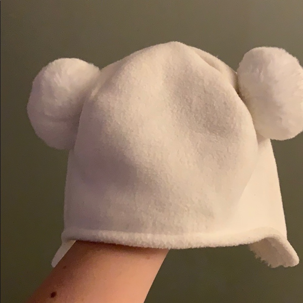 White Infant Winter Hat!